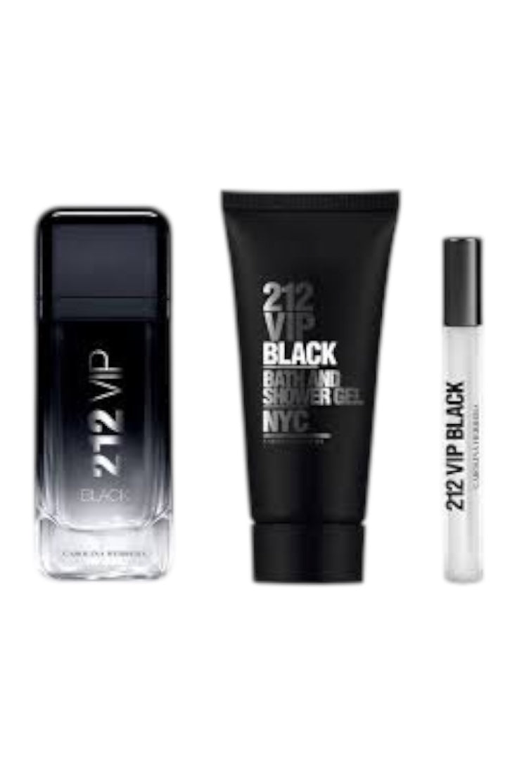 Luxury Gift Set - 212 VIP Black - Carolina Herrera (Men)