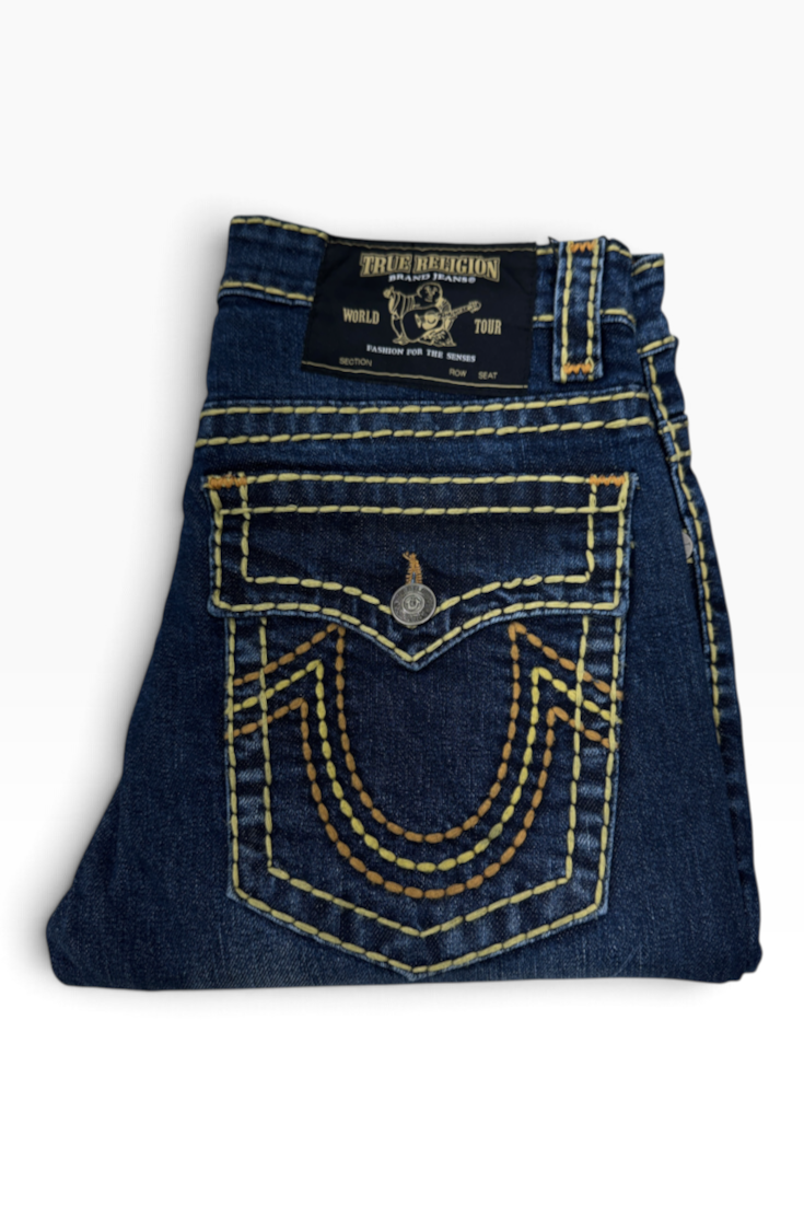 Premium Indigo Gold Heritage Jeans (Men)