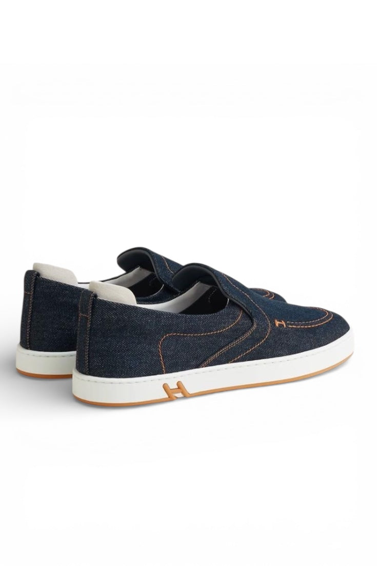 Premium Men Mid Ankle Sneaker Denim