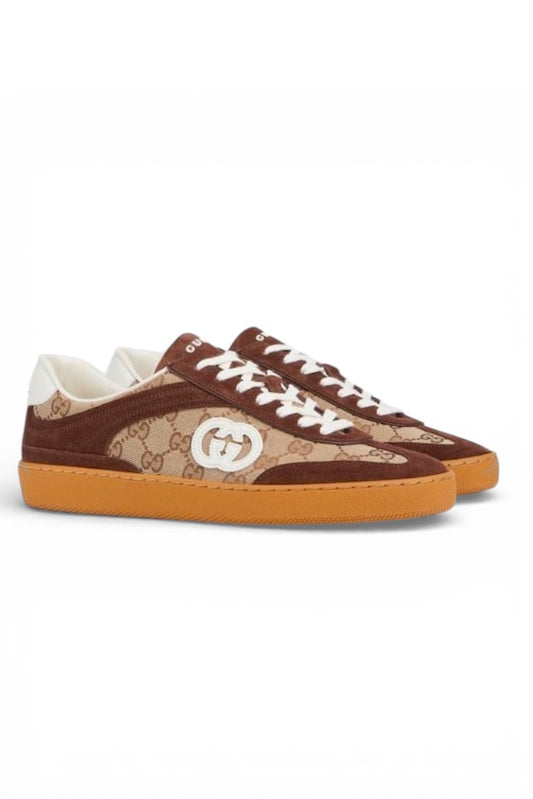 Luxury Men Mid Ankle Sneaker Signature