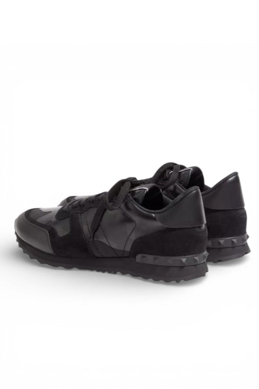 Luxury Men Mid Ankle Sneaker Camouflage