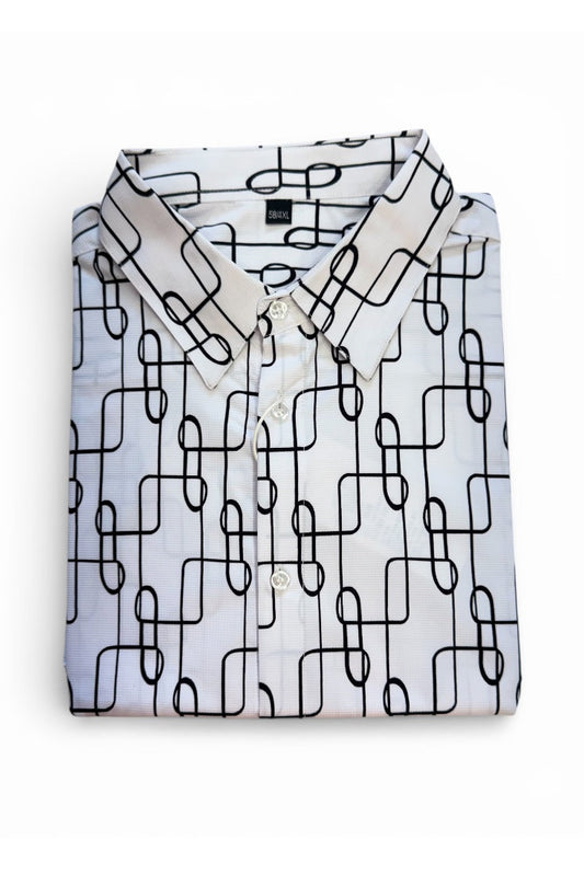 Men Party Wear - Printed Shirt