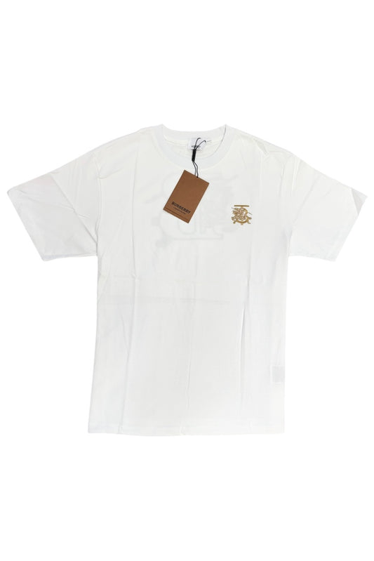 Luxury Round Neck Tshirts - Drop Shoulder With Embroidery Print