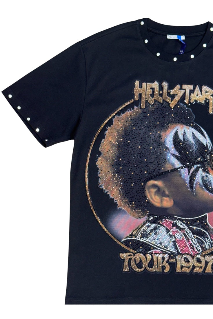 Luxury Tshirts, Round Neck & Studded
