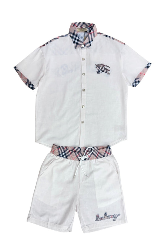 Cuban Collar Co-ord Set - Designer Wear