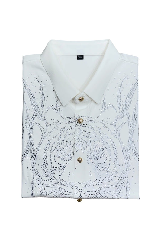 Premium Men Party Wear Studded Shirts