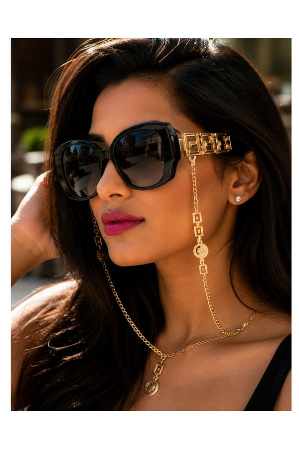 Premium Women Designer Sunglasses With Chin