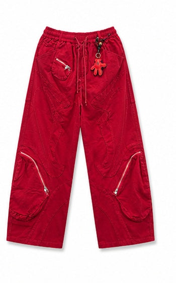 Streetwear Clothing - Wide Leg Baggy Bottomwear