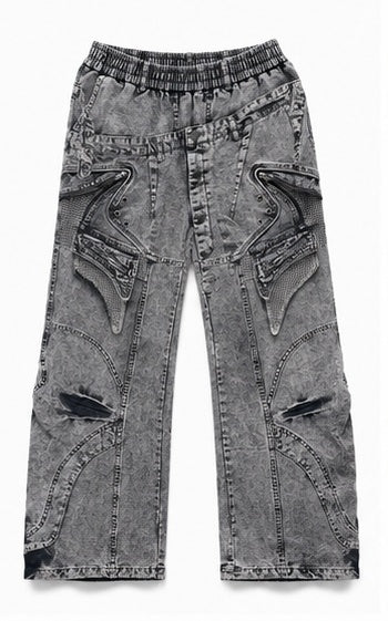 Streetwear Clothing - Wide Leg Baggy Bottomwear