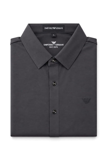 Premium Graphite Crest Shirt For Men