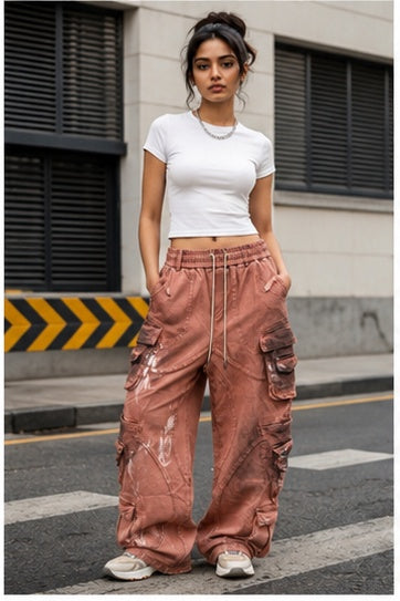 Streetwear Clothing - Wide Leg Baggy Bottomwear