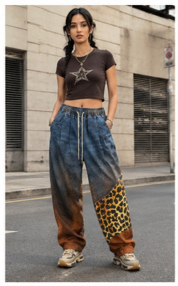 Streetwear Clothing - Wide Leg Baggy Bottomwear