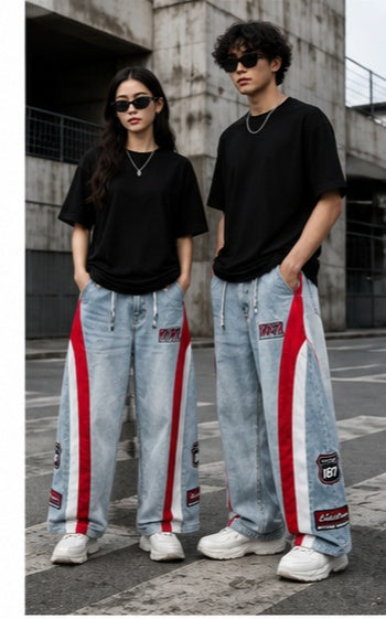Streetwear Clothing - Wide Leg Baggy Bottomwear