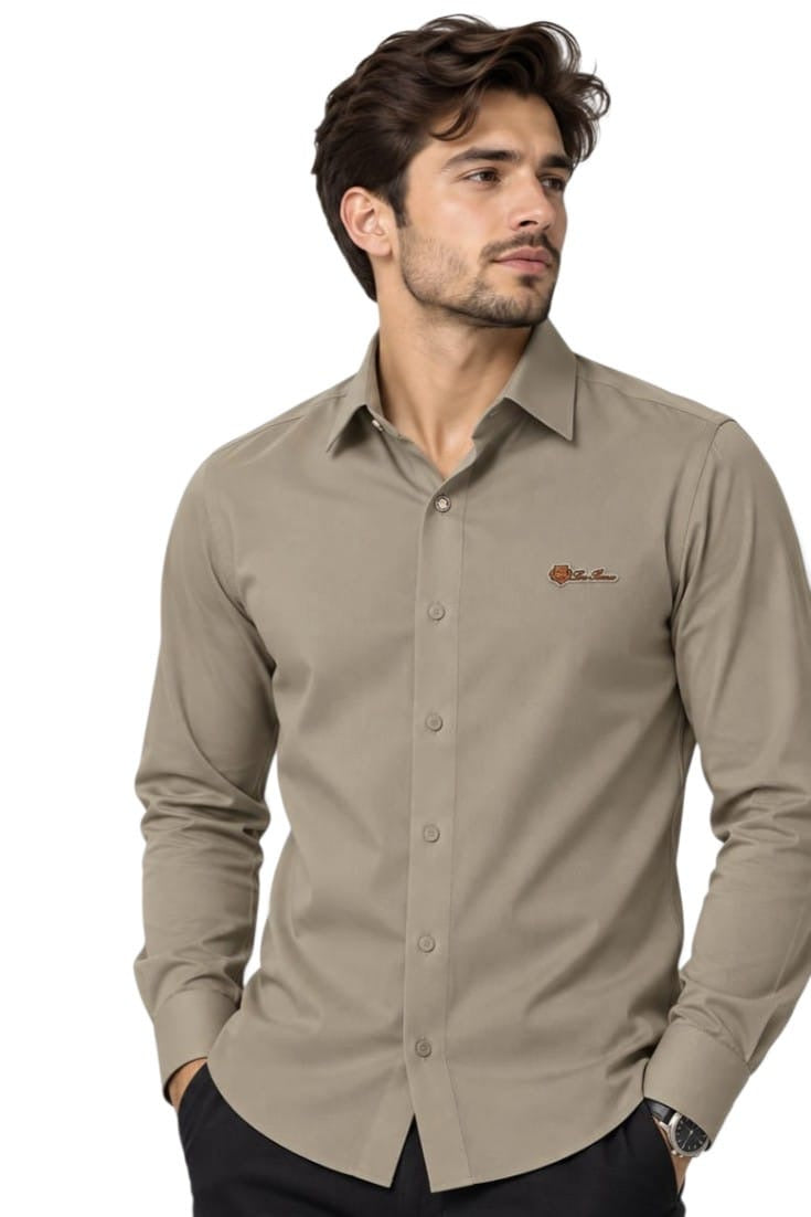 Premium Stone Crest Refined Shirt For Men