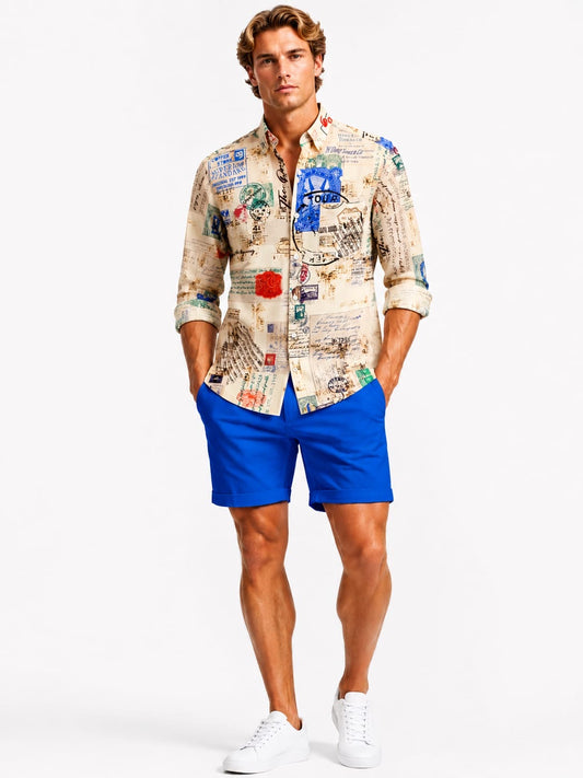 Premium Men Printed Party Wear Shirts