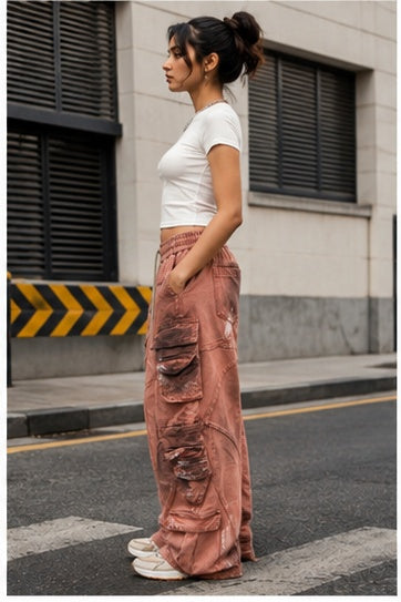 Streetwear Clothing - Wide Leg Baggy Bottomwear