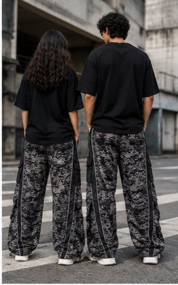 Streetwear Clothing - Wide Leg Baggy Bottomwear