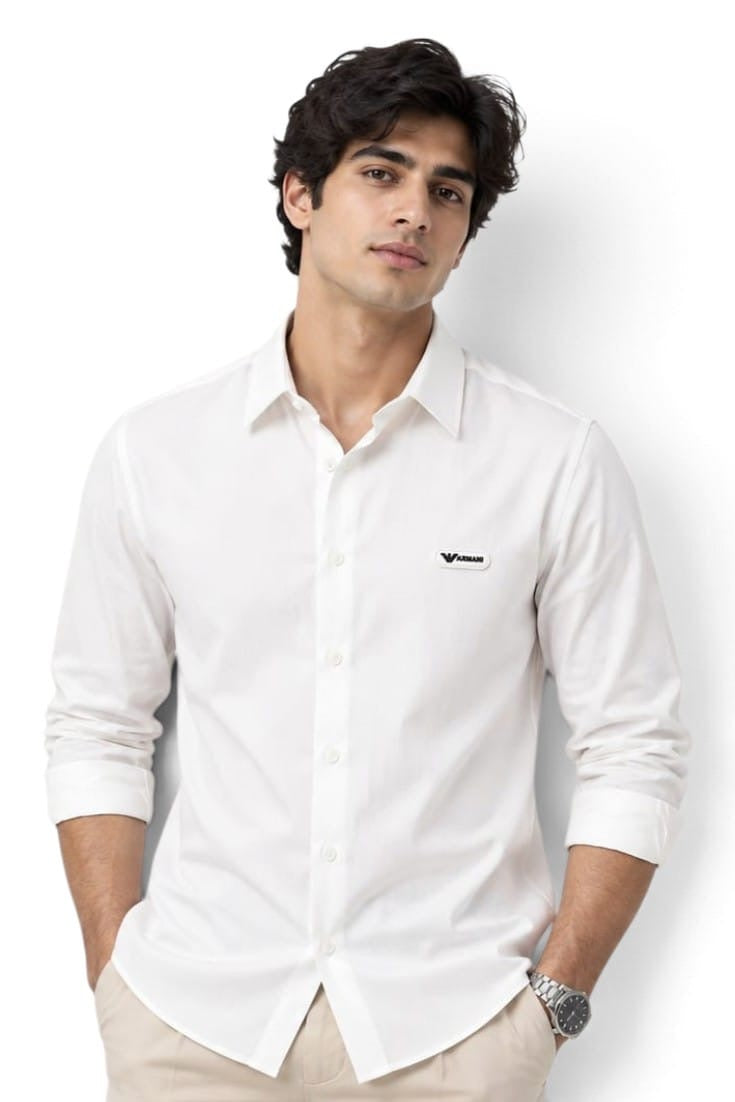 Premium Pure Badge Shirt For Men