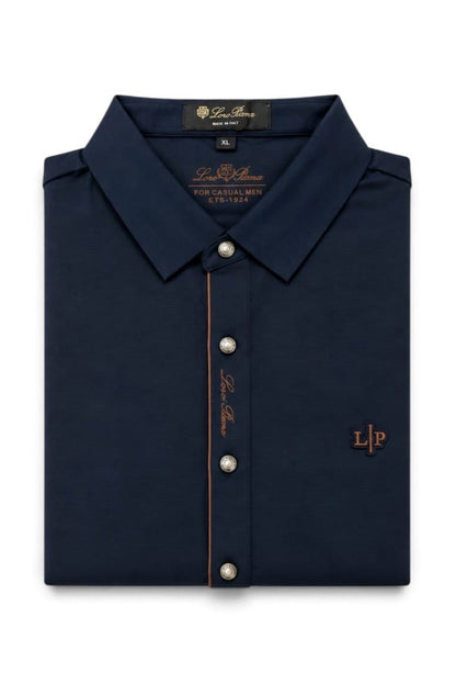 Premium Midnight Crest Signatuer Shirt For Men
