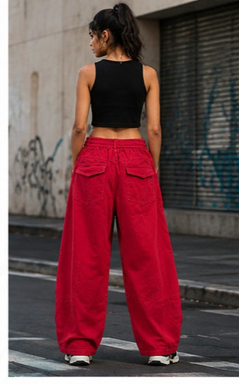 Streetwear Clothing - Wide Leg Baggy Bottomwear