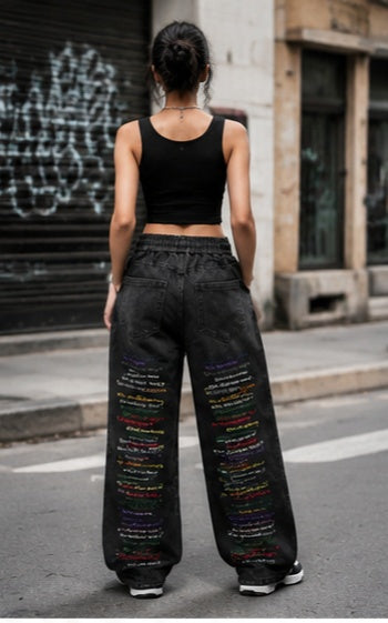 Streetwear Clothing - Wide Leg Baggy Bottomwear