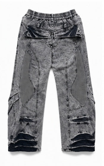 Streetwear Clothing - Wide Leg Baggy Bottomwear