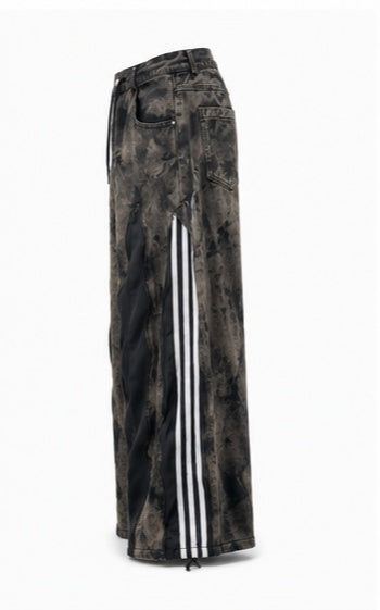 Streetwear Clothing - Wide Leg Baggy Bottomwear