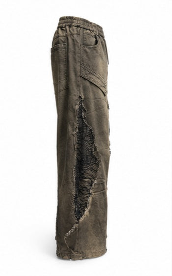 Streetwear Clothing - Wide Leg Baggy Bottomwear