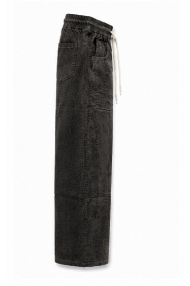 Streetwear Clothing - Wide Leg Baggy Elastic Shaded Bottomwear