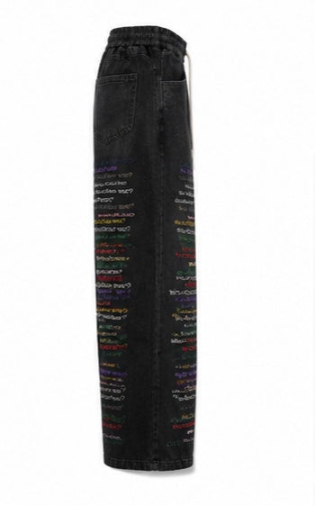 Streetwear Clothing - Wide Leg Baggy Bottomwear