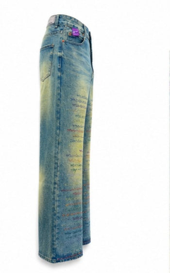 Streetwear Clothing - Wide Leg Baggy Bottomwear