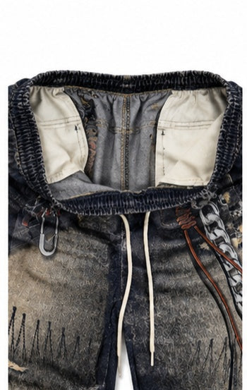 Streetwear Clothing - Wide Leg Baggy Bottomwear
