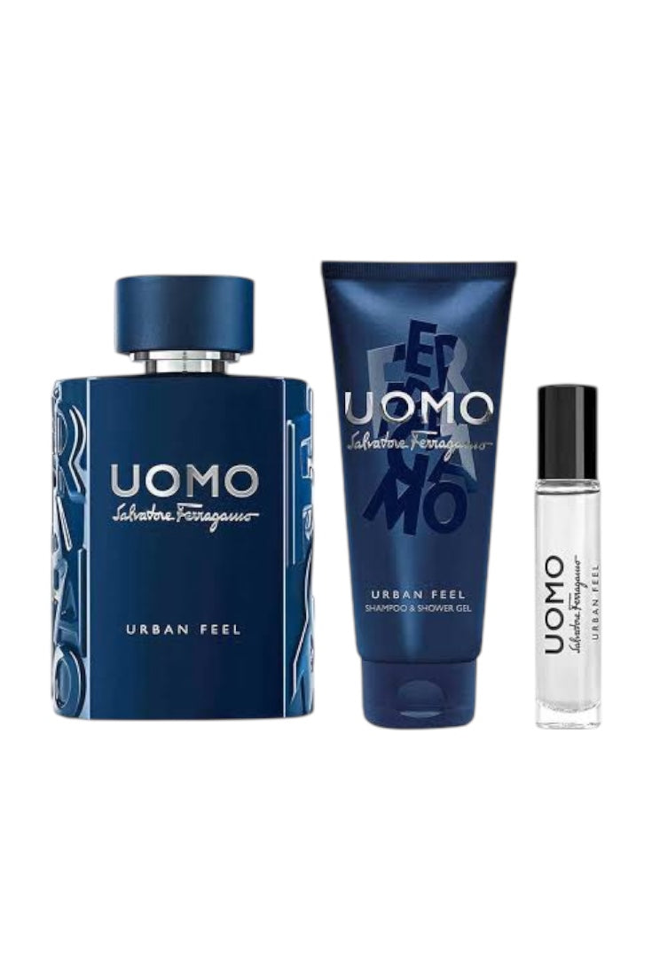Luxury Gift Set - Uomo Salvatore Ferragamo - Urban Feel (Men)