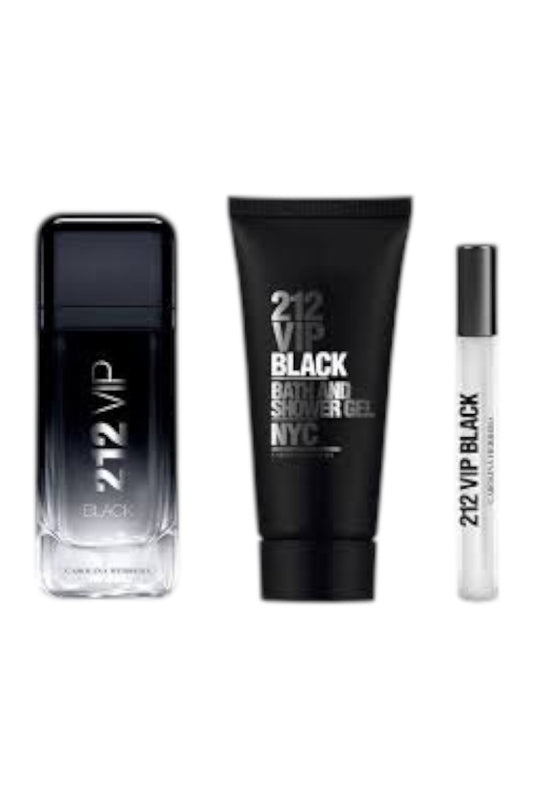 Luxury Gift Set - 212 VIP Black - Carolina Herrera (Men)