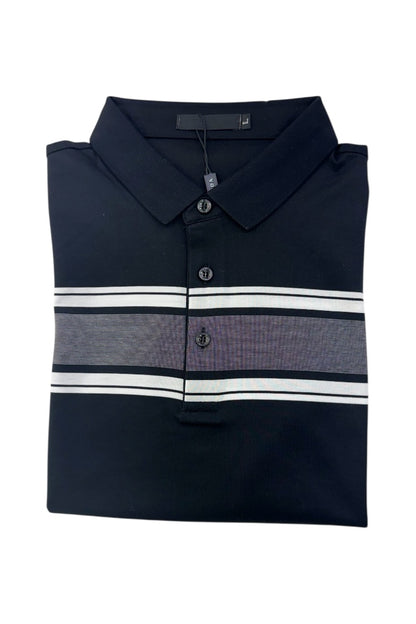 Men Casual Wear - Luxury Premium Collar Neck Plane Striped Tshirts