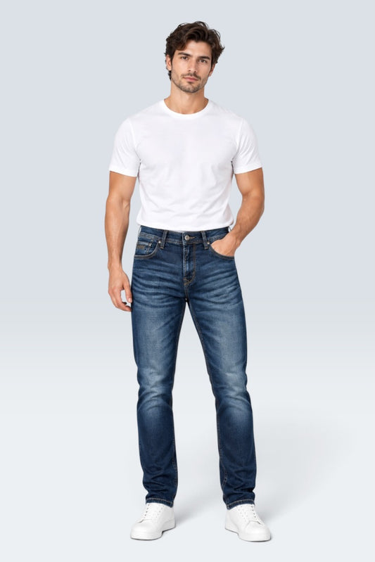 Premium Indigo Drift Straight Jeans (Men)