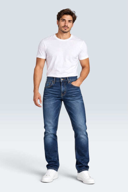 Premium Atlantic Whisker Straight Jeans (Men)