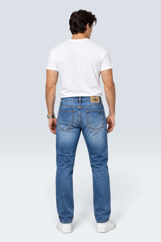 Premium Skyline Vintage Blue Jeans (Men)