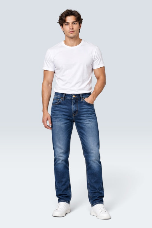 Premium Indigo Horizon Whisker Jeans (Men)