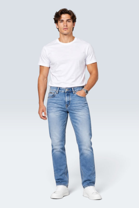 Premium Glacier Fade Straight Jeans (Men)