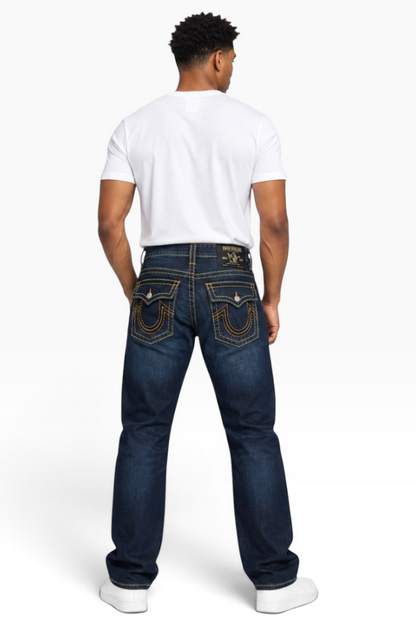 Premium Indigo Gold  Heritage Jeans (Men)