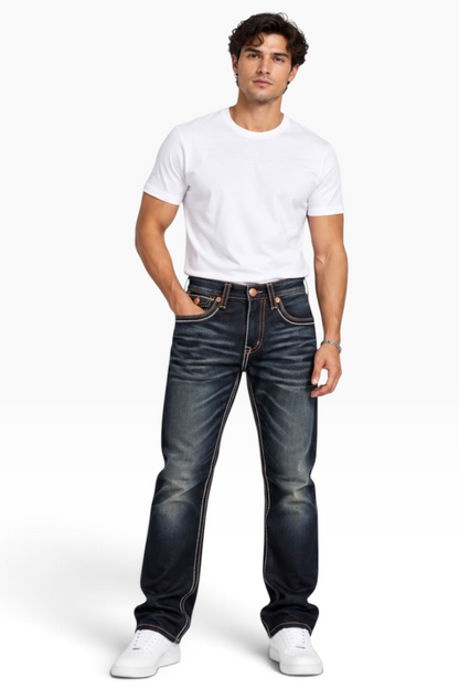 Premium Midnigh Horseshoes Heritage Jeans (Men)