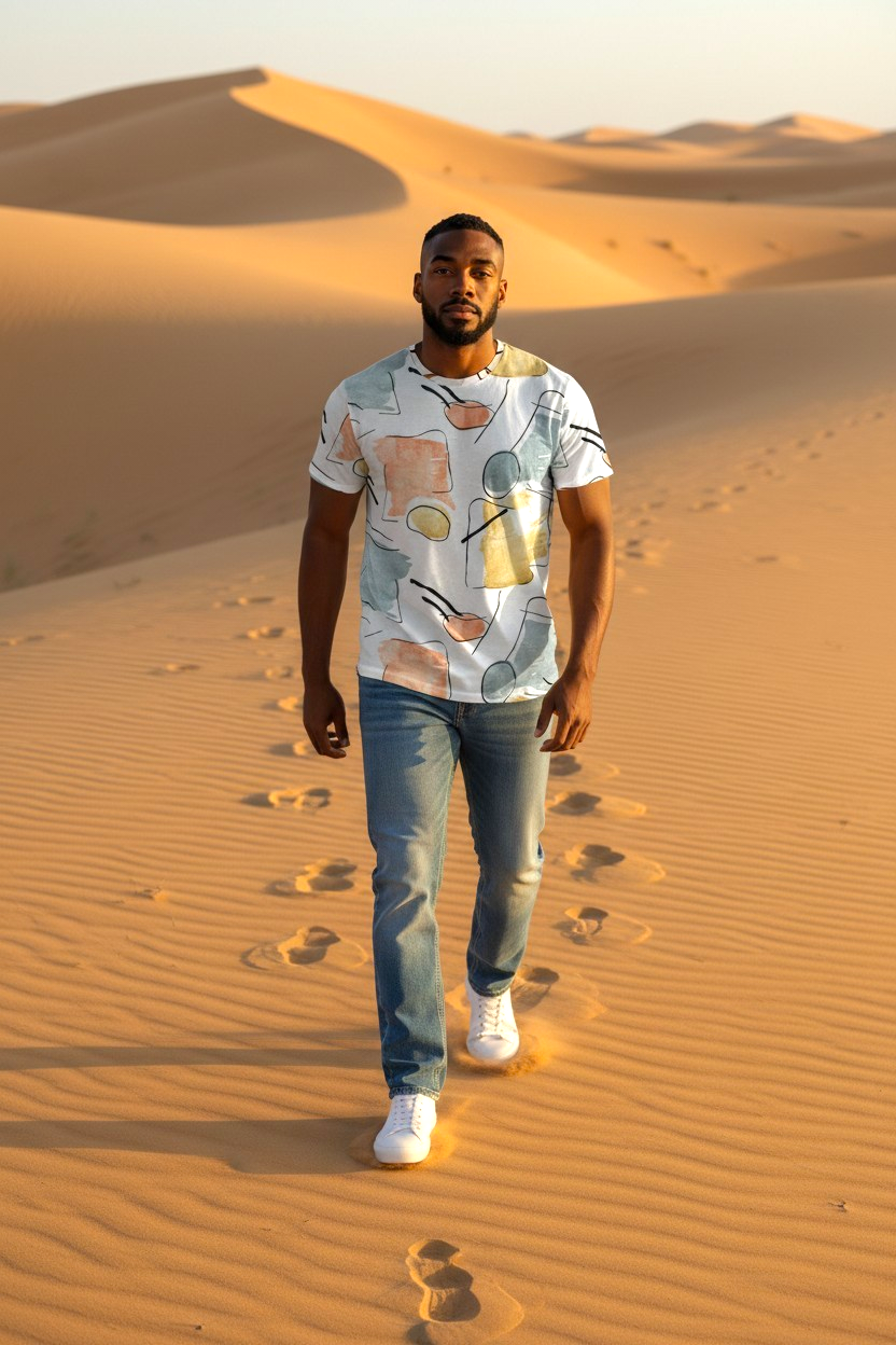 Luxury Tshirts, Round Neck (Designer)