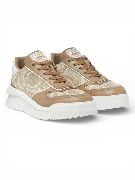 Luxury Men Mid Ankle Sneaker Printed