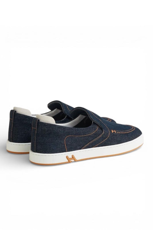 Premium Men Mid Ankle Sneaker Denim