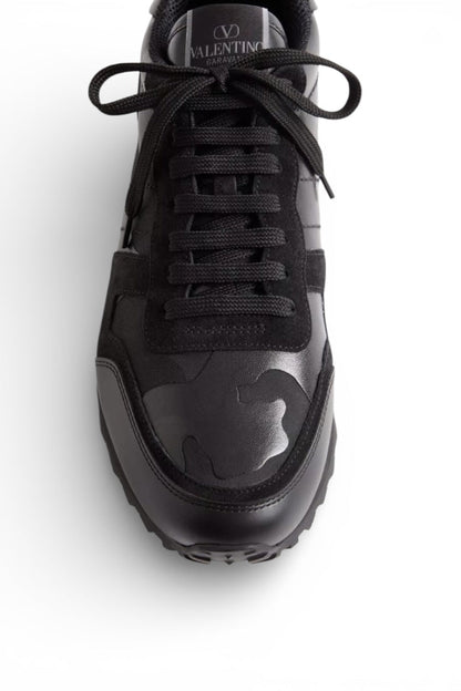 Luxury Men Mid Ankle Sneaker Camouflage