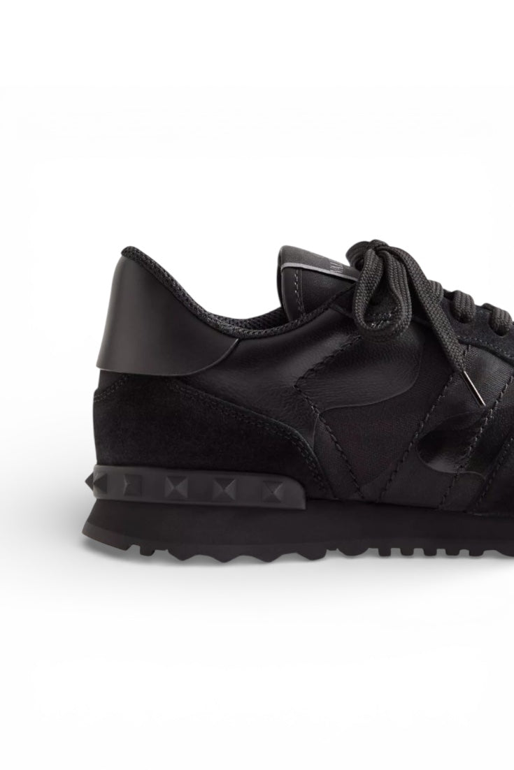 Luxury Men Mid Ankle Sneaker Camouflage