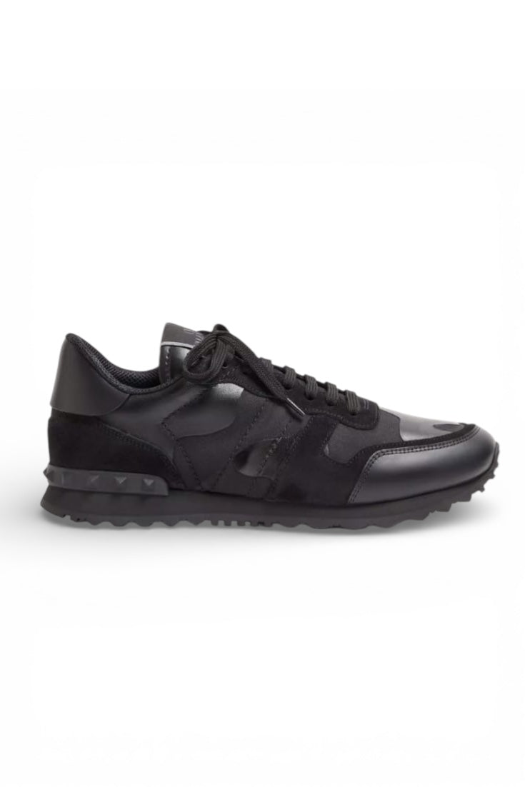 Luxury Men Mid Ankle Sneaker Camouflage