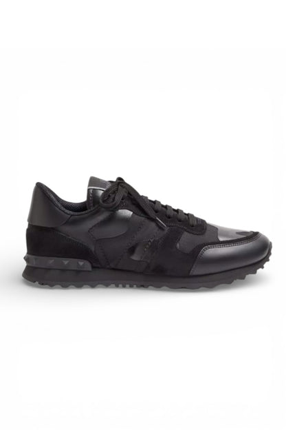 Luxury Men Mid Ankle Sneaker Camouflage