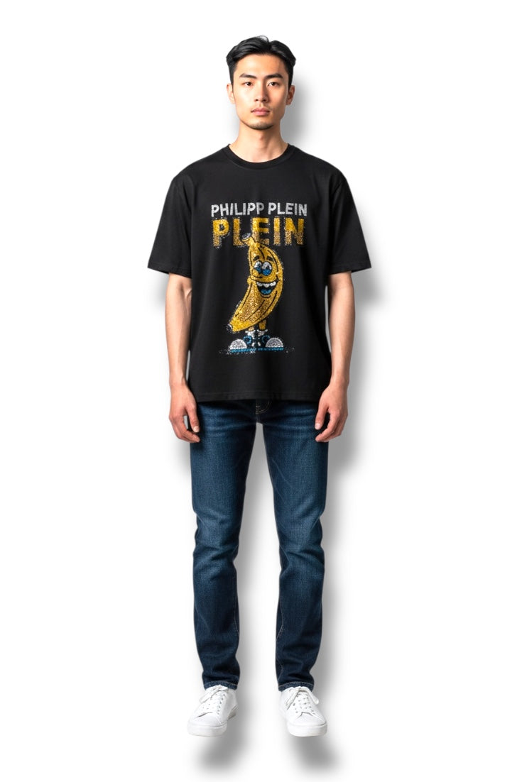 Men Casual Wear - Premium Round Neck Tshirts - Studded